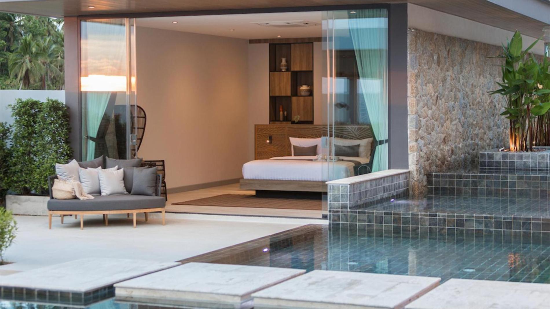 Exclusive Sea Renity A Beachfront Villa Retreat Sleeps 12 Adults And 6 Kids Laem Sor Extérieur photo